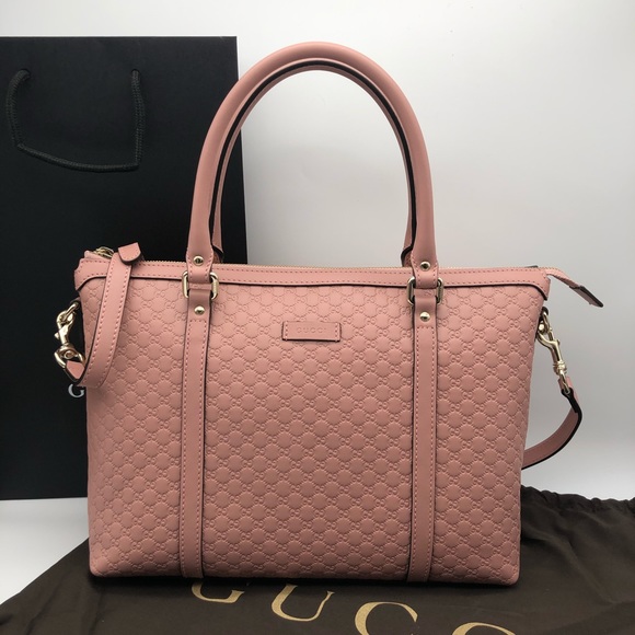 Gucci Handbags - GUCCI IndiPink GG Medium Tote Shoulder Bag